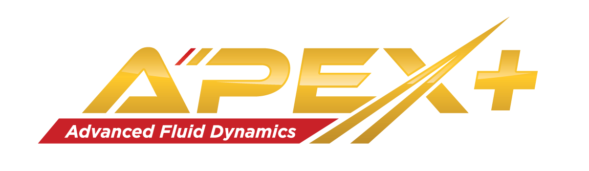 APEX PLUS with Advanced Fluid Dynamics logo