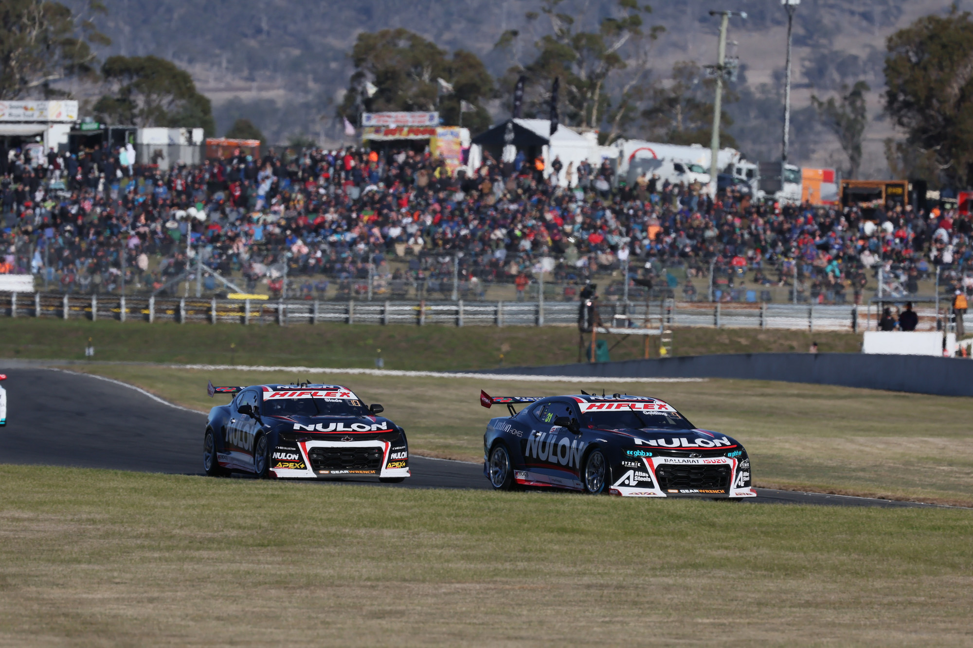 Both Nulon Cars Racing in Tasmania
