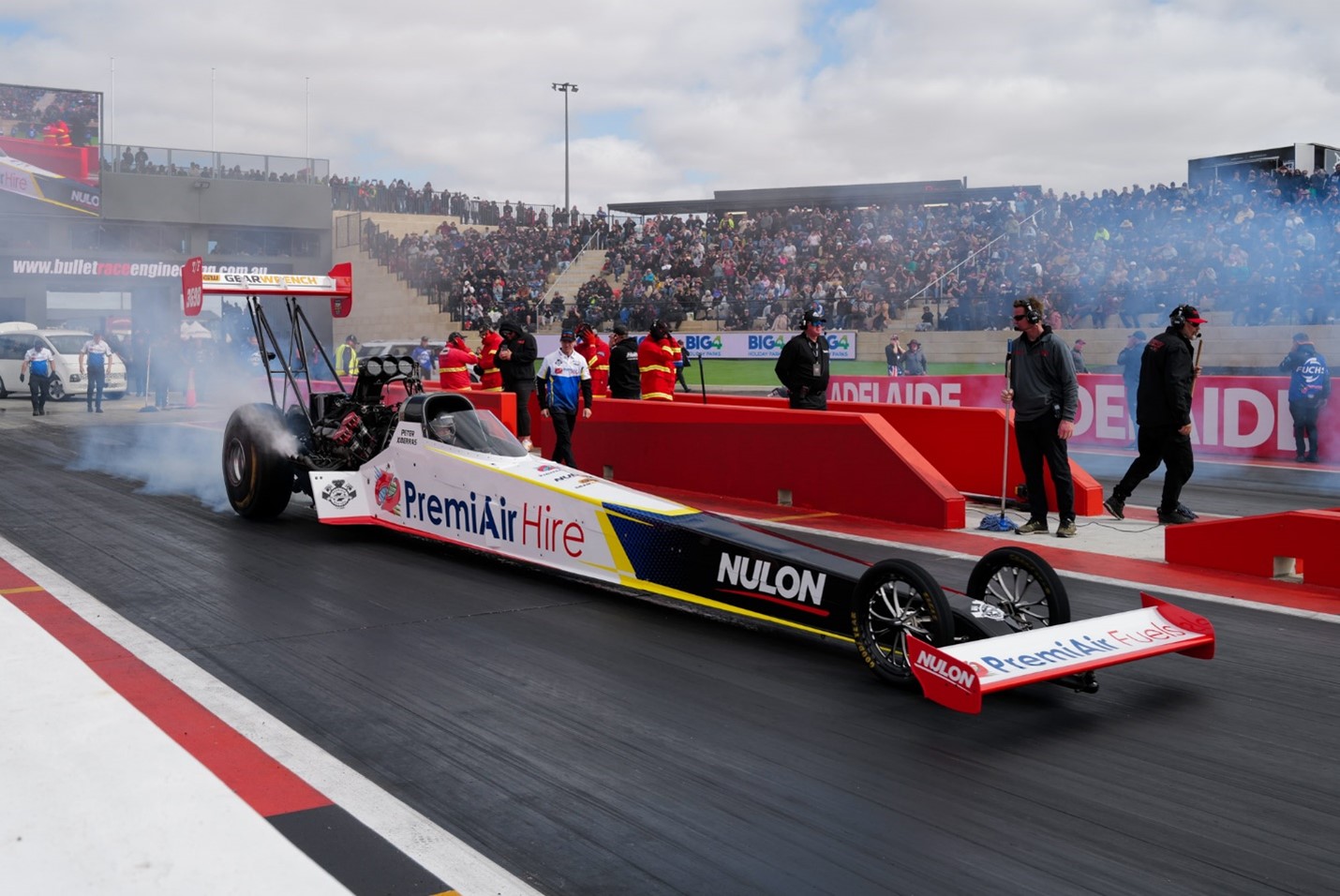 Nulon with PremiAir Racing at the Top Fuel Championship