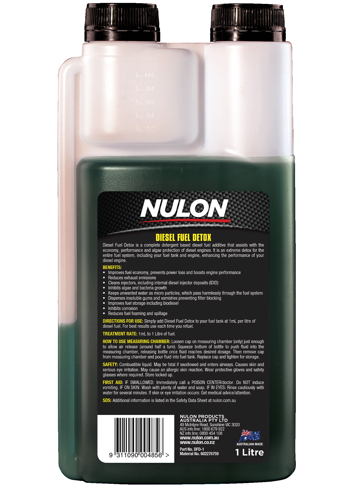 Diesel Fuel Detox DFD-1_rear