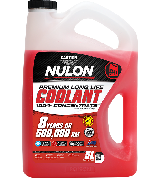 Long life coolant red