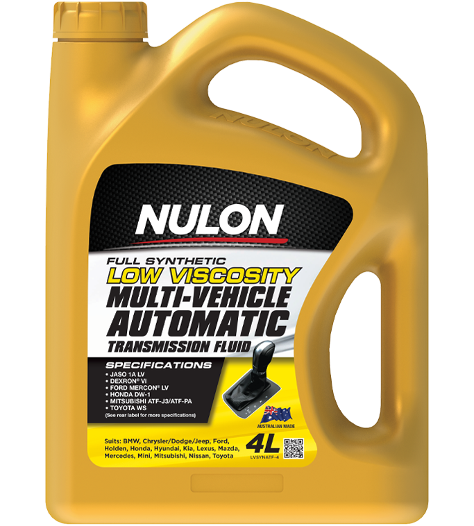 Low Viscosity Synthetic Multi-Vehicle Automatic Transmission Fluid